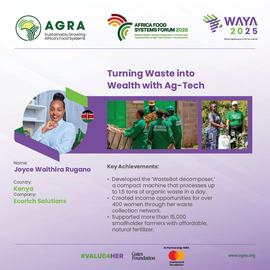 AGRA_Value4Her's tweet photo. Technology is rewriting the future of African agriculture - and women are leading the charge.
#Value4Her #WAYA2025 #AFSForum2025 https://t.co/1wShEa0hb3