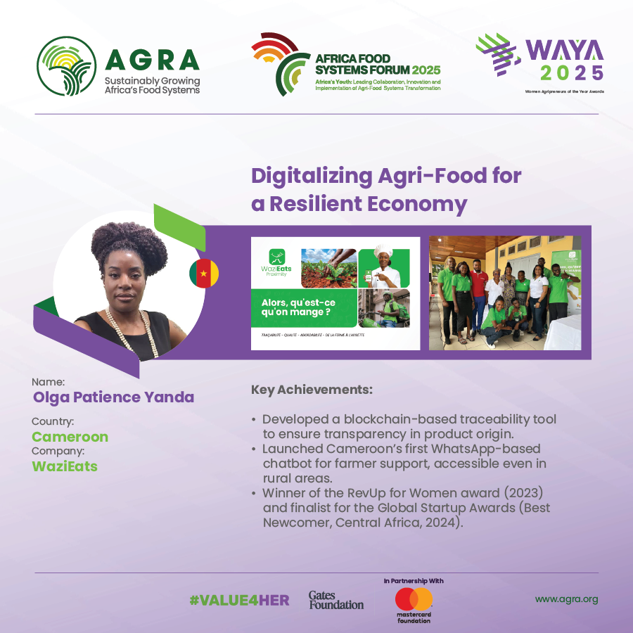 AGRA_Value4Her's tweet photo. Technology is rewriting the future of African agriculture - and women are leading the charge.
#Value4Her #WAYA2025 #AFSForum2025 https://t.co/1wShEa0hb3