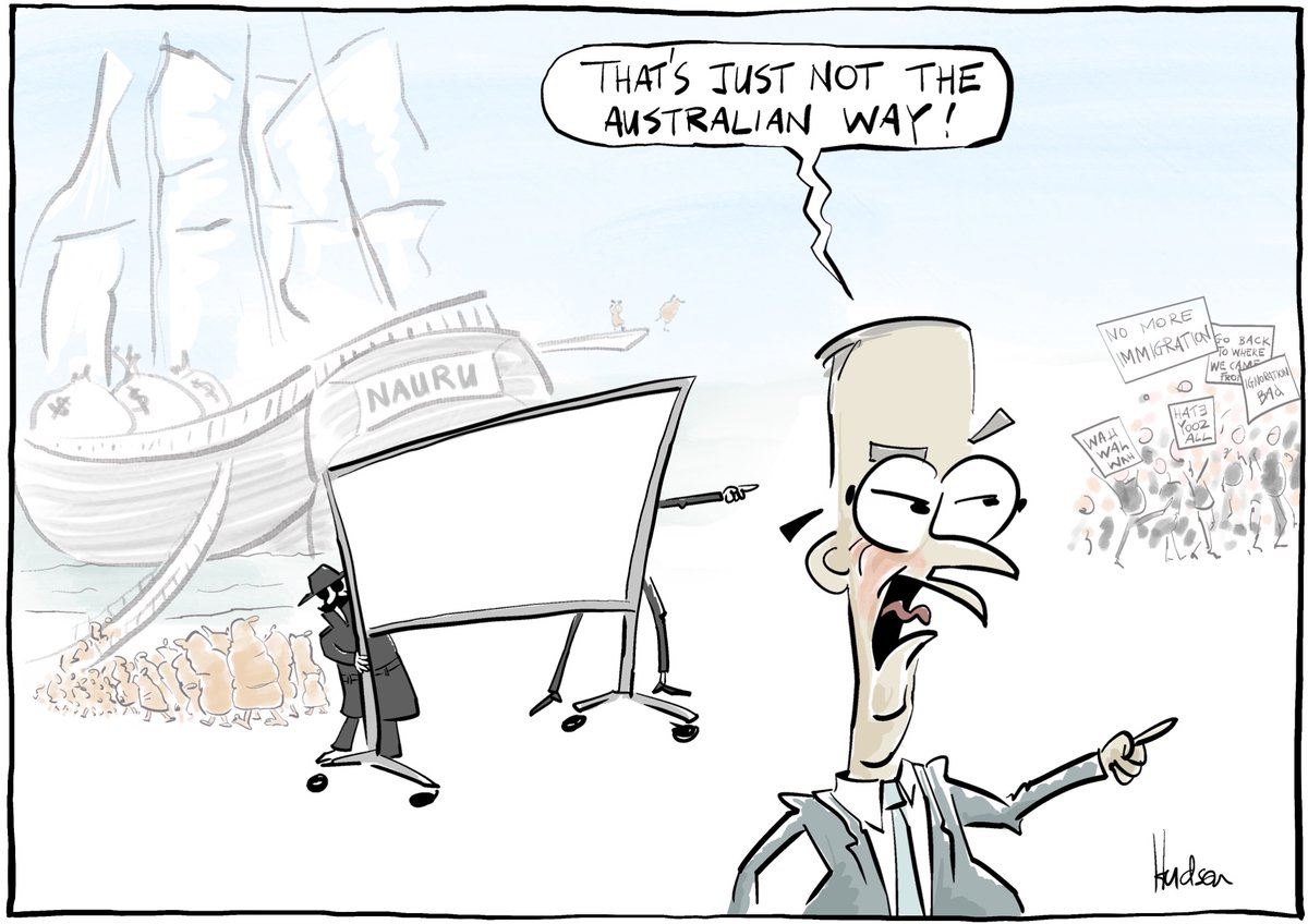 Isn’t it though? #auspol ko-fi.com/hudsoncartoons