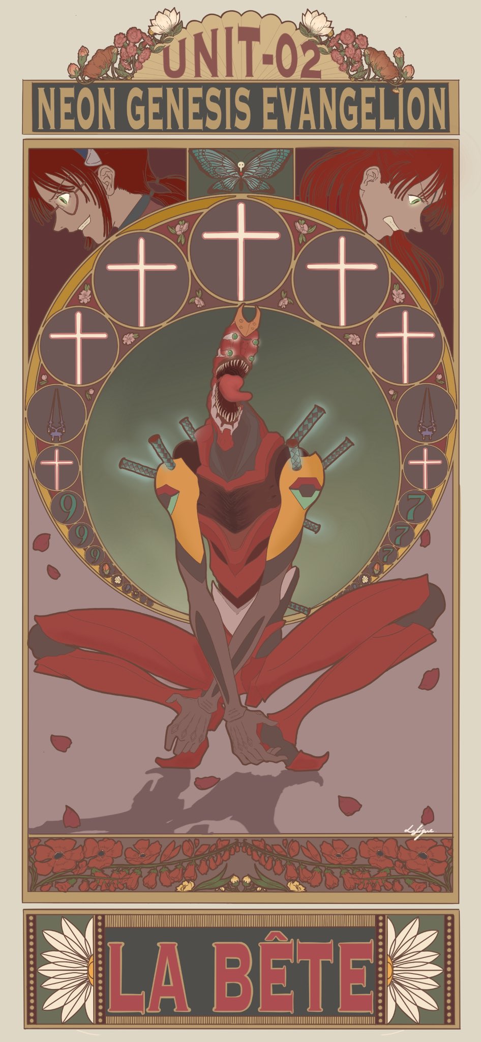 evangelion - Search / X