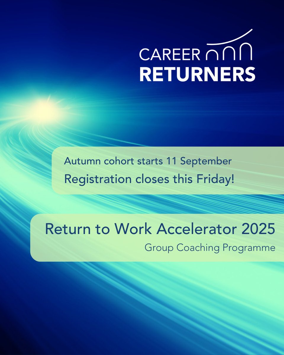 Career Returners tweet media