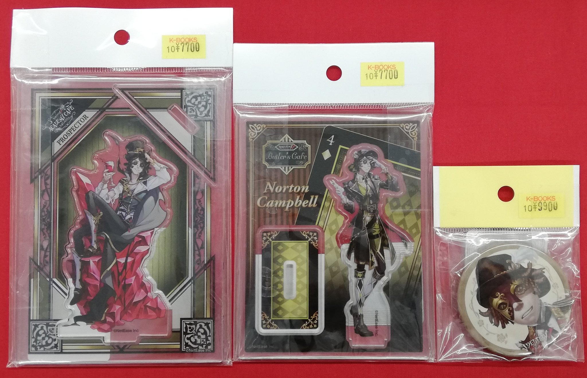 第五人格 Academy Cafe アクスタ アカデミア 新品未開封 ハロウィン K-BOOKS名古屋フロンティア館1階(グッズフロア) on X: 