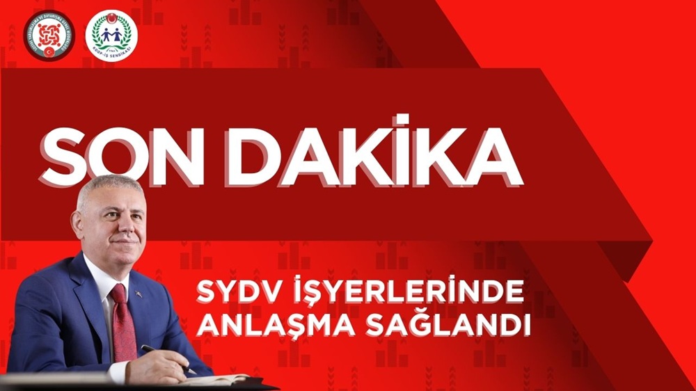 KOOPISSENDIKASI's tweet image. SYDV GREVİNDE MUTLU SON

📢SOSYAL YARDIMLAŞMA VE DAYANIŞMA VAKIFLARINDA SENDİKAMIZ TARAFINDAN ÜLKE GENELİNDE 1003 İŞYERİNDE 10 BİNE YAKIN  SYDV ÇALIŞANIYLA SÜRDÜRÜLEN GREV, TARAFLARIN ANLAŞMASI SONUCU SONA ERDİ.

⤵️⤵️⤵️

koopis.org.tr/haber/sydv-gre…
