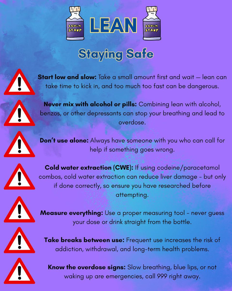 Let's Talk: Drugs &amp; Staying Safe ~ Lean edition

💬What is it?

📝Risks

🧑‍⚖️The Law

🛟Staying Safe

#nojudgementjustfacts #HarmReduction