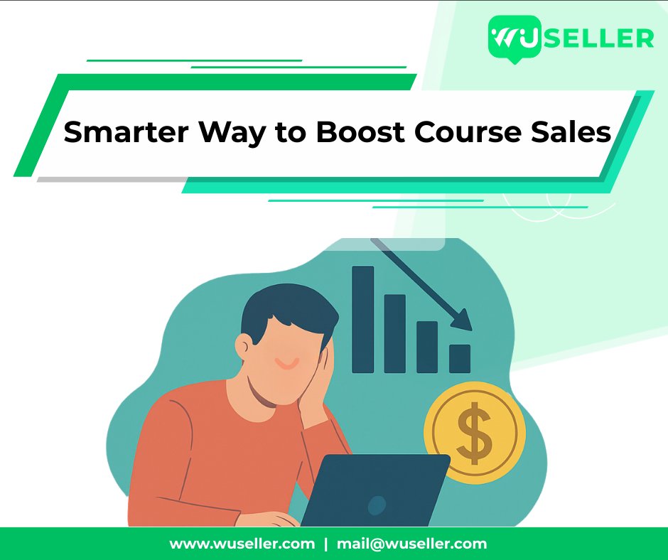 wusellerapp's tweet image. WUSeller helps course creators grow sales fast:
✅ 98% open rate
✅ Auto follow-ups
✅ Easy CRM
Start now 👉 wuseller.com
#OnlineCourses #WUSeller #CourseSales