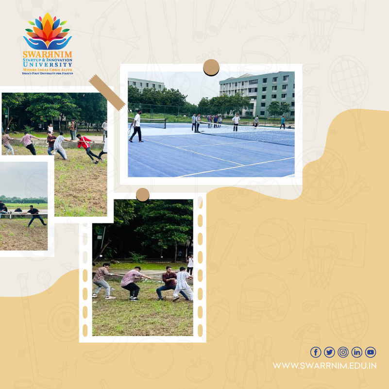 SwarrnimUni's tweet image. Celebrated National Sports Day at Swarrnim University in honour of Major Dhyan Chand’s birth anniversary. A day of energy, sportsmanship &amp;amp; teamwork that inspires our students to excel beyond classrooms! ⚽🏏🏀

#NationalSportsDay #SwarrnimUniversity #MajorDhyanChand #Sportsday