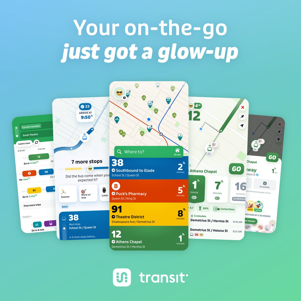 RVTransitCT's tweet photo. @Transit is now better than ever with easier to read fonts and colors, improved displays of ETAs and much more!  Download Transit today for real-time bus information statewide at https://t.co/rKGWCsXX6c! https://t.co/89Ki9MDhoa