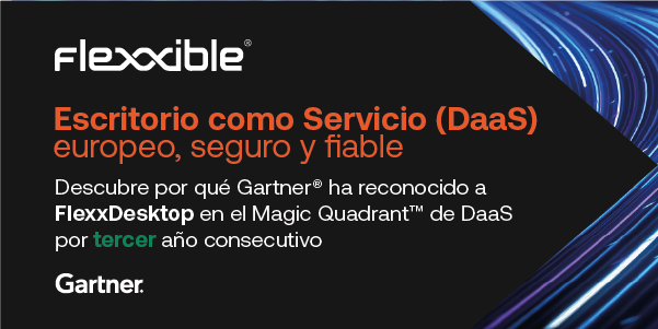 Flexxible vuelve a estar en el Magic Quadrant™ de Gartner® para DaaS.

¿Sabías que un despliegue exitoso de DaaS requiere 8 componentes clave trabajando juntos?

Descubre como una plataforma unificada elimina el caos y aporta ventajas:  flexxible.com/es/blog/how-to…