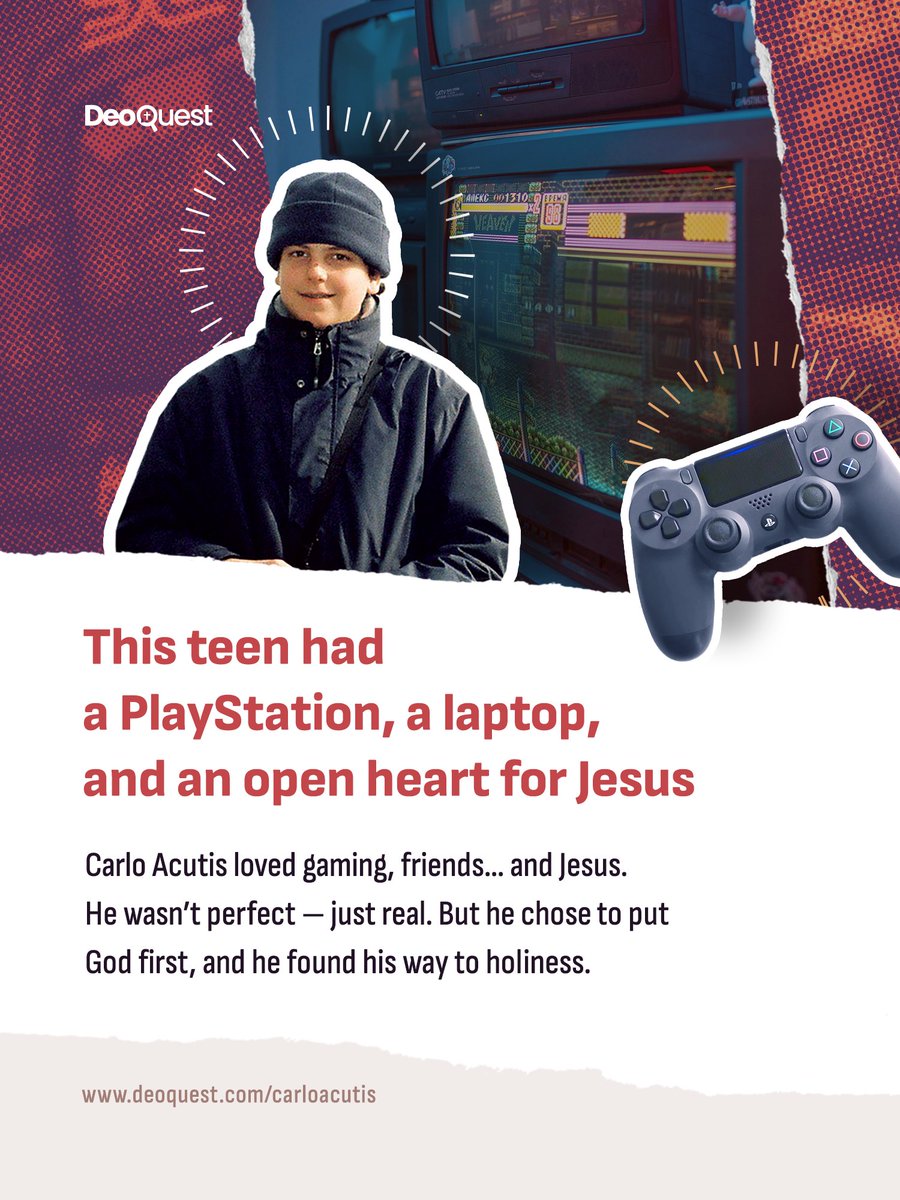 Discover his story and answers to life’s questions in the new book ‘26 Questions to Carlo Acutis’. It helps to find purpose, hope, faith… in today's digital world. Now available on deoquest.com/carloacutis.

#BlessedCarloAcutis #CarloAcutis #MillenialSaint #Book #Catholic
