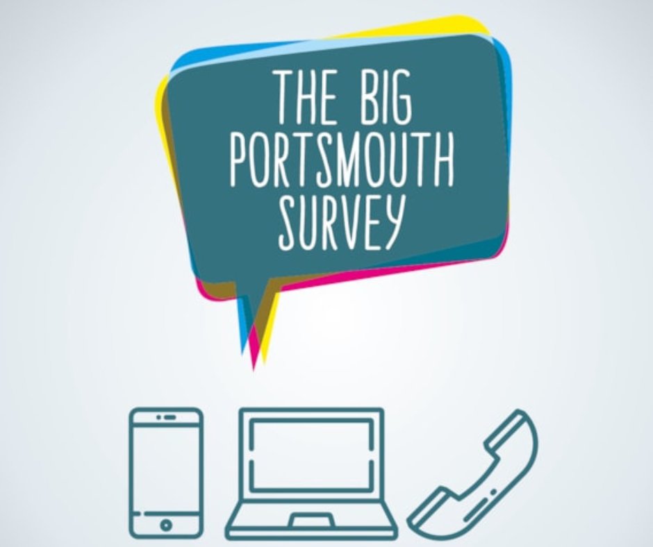 Are you a resident in Portsmouth? Have your say about local services and Council spending in The Big Portsmouth Survey 2025: ow.ly/OEqL50WP9Rj
