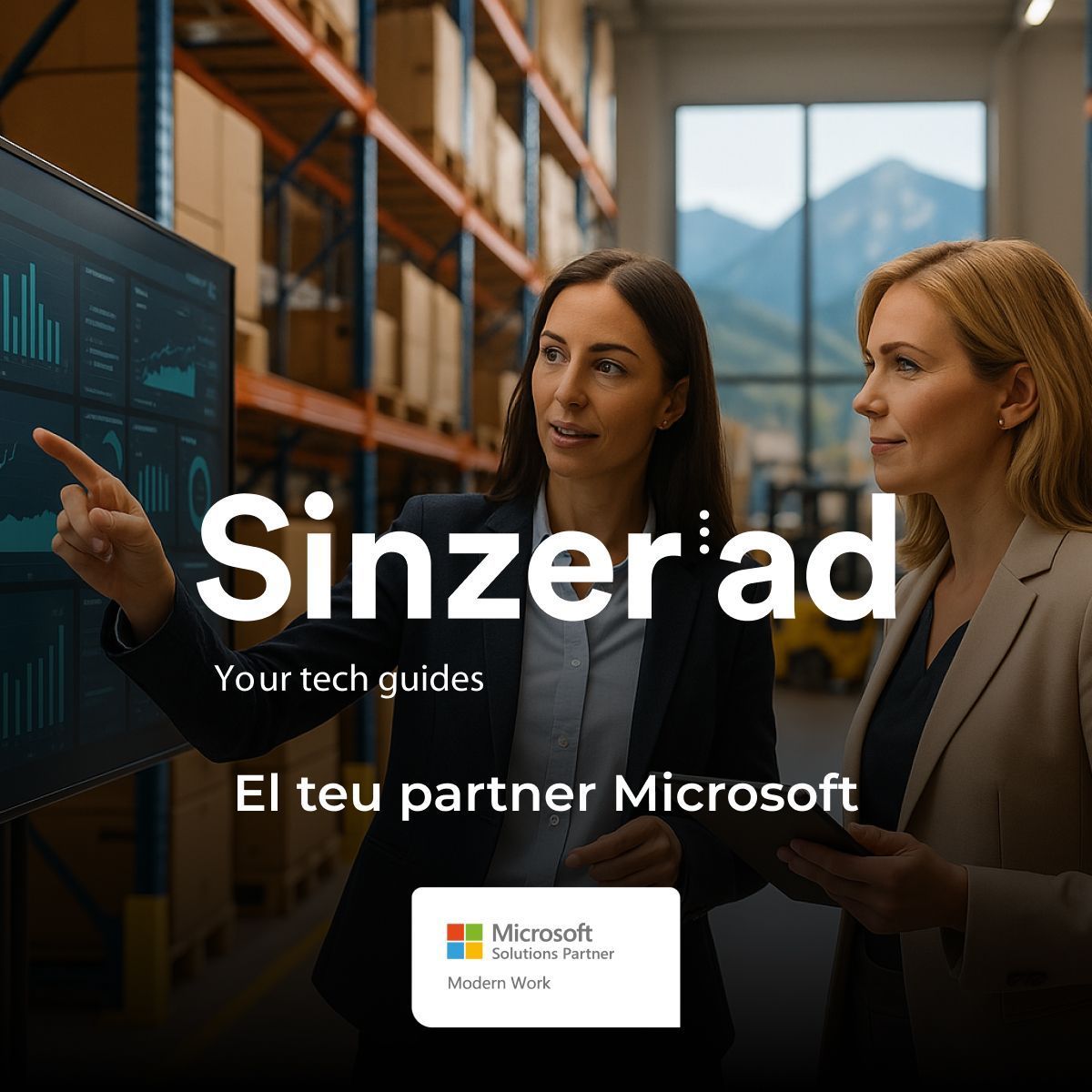 sinzerad's tweet photo. Cada dia passen mil coses en un magatzem com comandes, estocs, rutes, incidències.
Però un ciberatac pot passar desapercebut i tenir conseqüències greus.
A SinzerAD protegim sistemes logístics perquè res s’aturi.
#Ciberseguretat #SinzerAD #MicrosoftPartner https://t.co/tUfwO5c27R