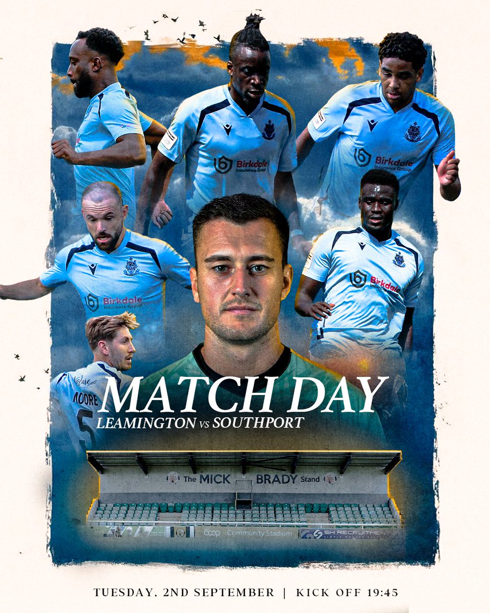 🟡TUESDAY, 2ND SEPTEMBER. 

⚽️KICK OFF: 7:45PM.

🚌COACH TRAVEL AVAILABLE ONLINE (£30PP)

⏱️LEAVES HAIG AVENUE AT 3:00PM.