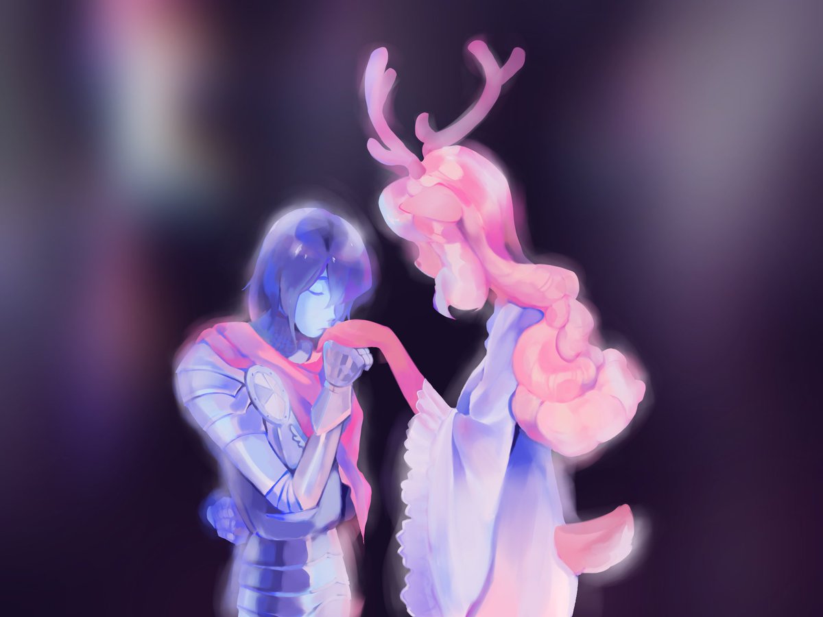 a promise to protect #kriselle #deltarune