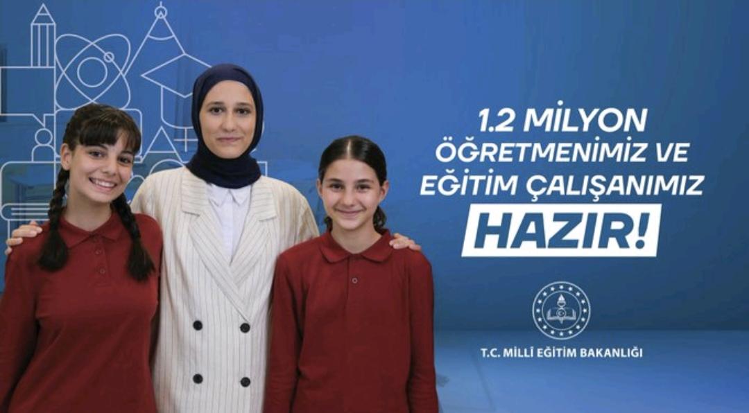 Evlatlarımızın ilham kaynağı olan öğretmenlerimizle el ele yeni başarı hikâyeleri yazmak için #MilliEğitimHazır