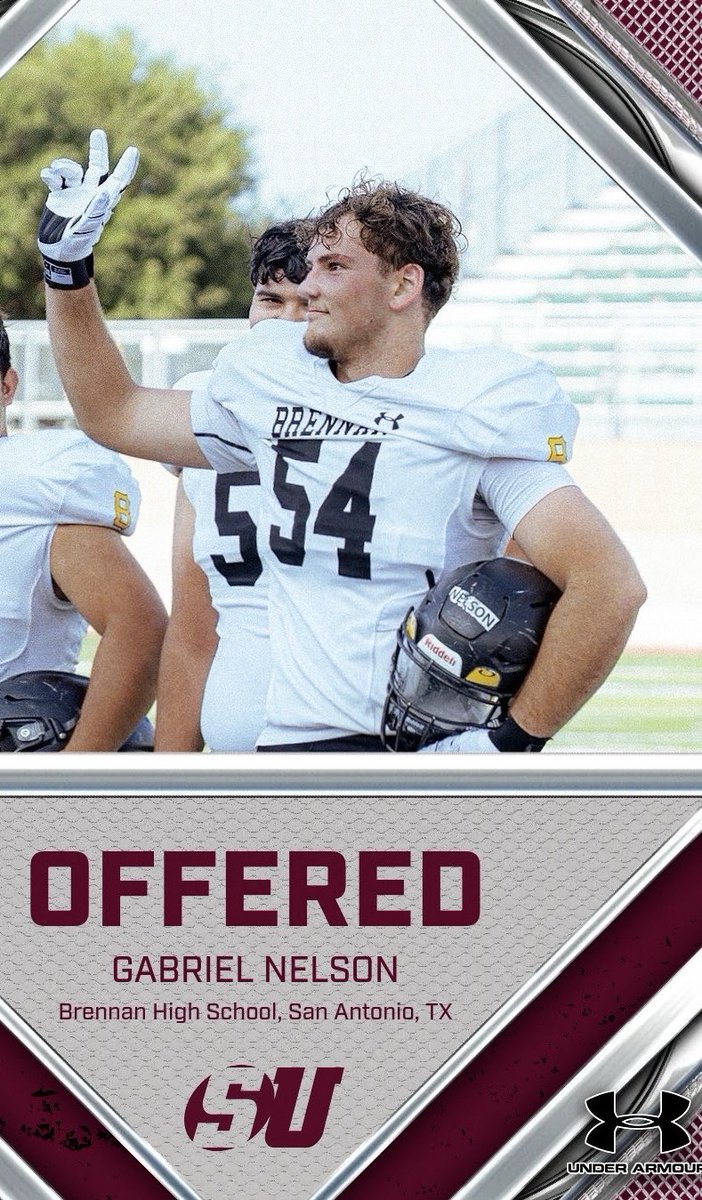 Gabriel Nelson 🏈 (@gnelson920) on Twitter photo After a great conversation with <a href="/CoachZ_SU/">Cody Zwernemann</a> , I am grateful to receive an offer to play football <a href="/SchreinerFB/">Schreiner Football</a> After a great conversation with <a href="/CoachZ_SU/">Cody Zwernemann</a> , I am grateful to receive an offer to play football <a href="/SchreinerFB/">Schreiner Football</a>