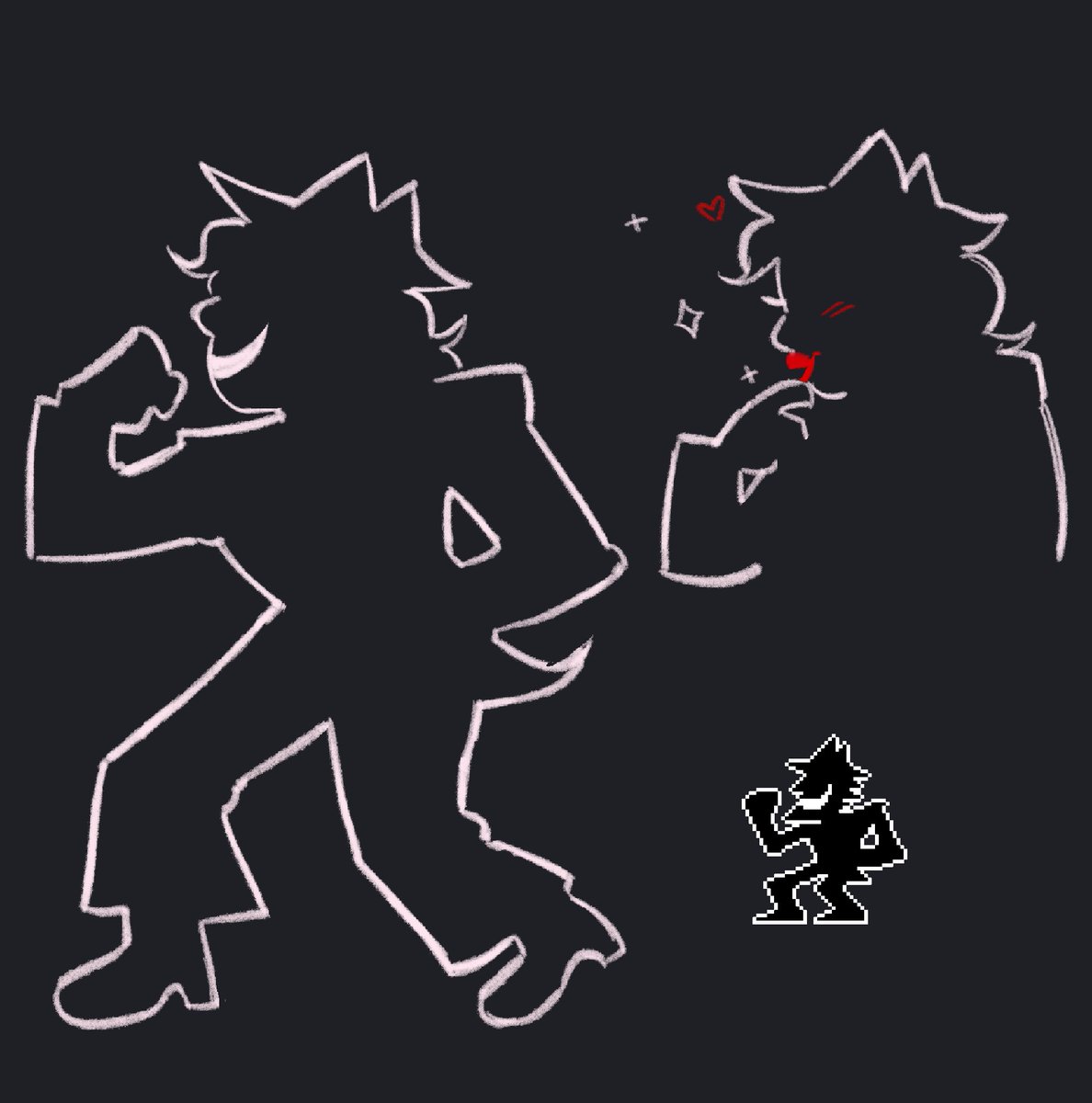 god help me find the strength to go to the psychiatrist. me if i was a darkner btw #deltarune