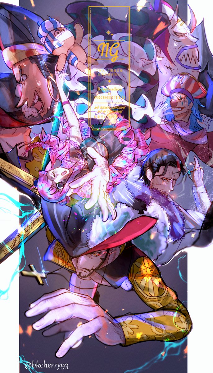 bkcherry93's tweet image. クロスギルドによるモリアとペローナ奪還戦🦅🤡🐊
※タップ推奨
#ONEPIECE