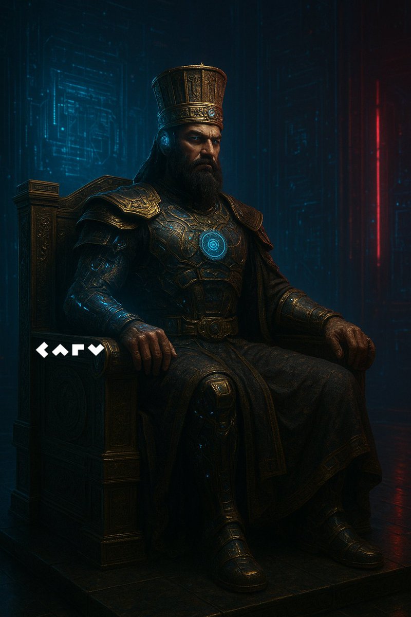 ✨Task 2 – AI Agent Avatar Design

A futuristic king blending the majesty of the Achaemenid Empire with the power of cyberpunk 👑⚡

Where tradition meets technology to embody an AI-powered identity.

Part of the Achaemenid AI Pioneer Challenge – Week 1 with <a href="/CarvPersian/">Carv Persian</a> 🎉