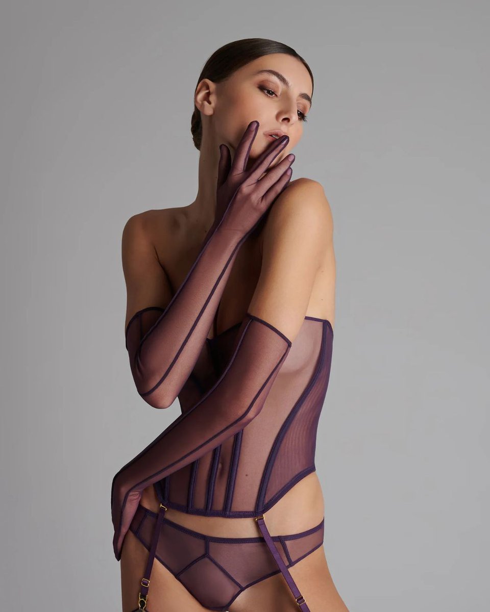 ✨ When elegance meets mischief… ✨

These sheer purple mesh gloves aren’t just an accessory – they’re a secret invitation.
Delicate enough to tease, bold enough to command attention.
Slip them on and let every gesture become a game of seduction.