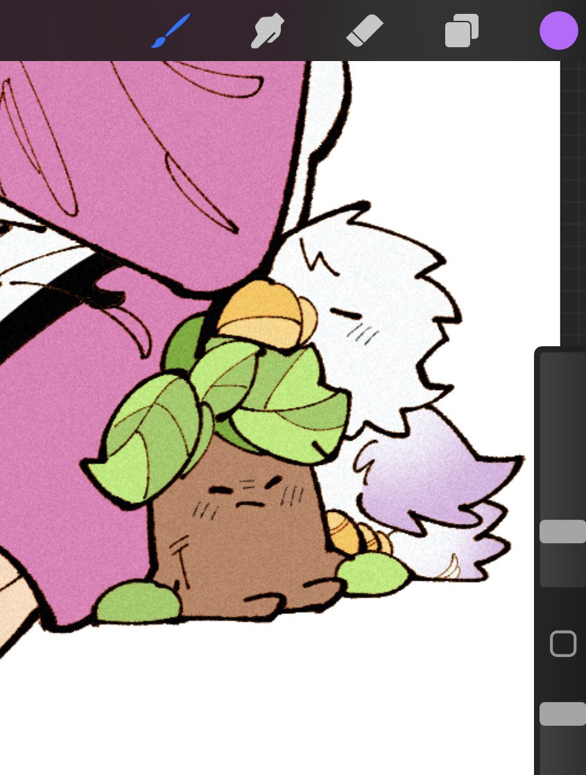 i always find it cute that while other school’s mascots are birds or other small animals, aoba johsai’s is plant theme 🌱🥹