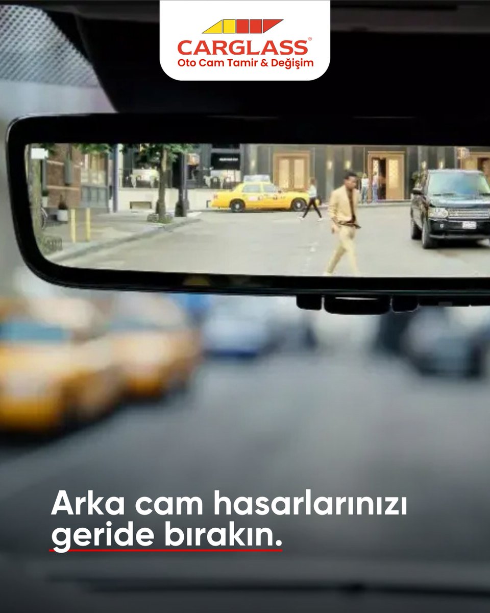Dikiz aynasına baktığınızda endişe değil, netlik görün!

Carglass® arka cam değişimiyle yola güvenle devam edin.
#TeamCarglass #CarglassTürkiye #OtoCamTamiri #OtoCamDeğişimi #GüvenliSürüş