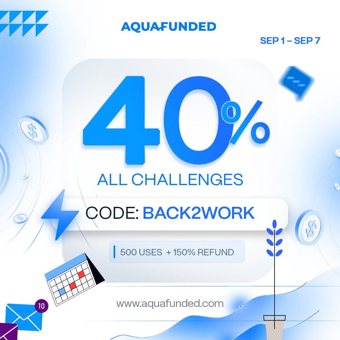 ICT_WIZARD (@ictwizard_) on Twitter photo Giveaway of $40,000 Challenge account from Aquafunded🎉
Follow this simple rules👇 to join
🌊Follow & turn on notifications: <a href="/AquaFunded/">AquaFunded</a>|<a href="/LewisAquaFunded/">Lewis Morton</a>|<a href="/ictwizard_/">ICT_WIZARD</a>
🌊Like💙& Retweet 🔄 the post and my pinned post
🌊Tag 4 Traders
🌊Also Follow: Giveaway of $40,000 Challenge account from Aquafunded🎉
Follow this simple rules👇 to join
🌊Follow & turn on notifications: <a href="/AquaFunded/">AquaFunded</a>|<a href="/LewisAquaFunded/">Lewis Morton</a>|<a href="/ictwizard_/">ICT_WIZARD</a>
🌊Like💙& Retweet 🔄 the post and my pinned post
🌊Tag 4 Traders
🌊Also Follow: