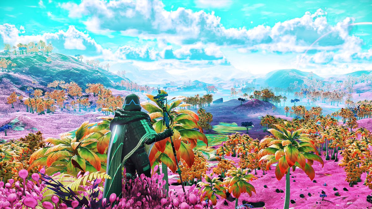 Ships are awesome and all but damn, look how beautiful this planet is!

#NoMansSky #VGPUnite
<a href="/NoMansSky/">Sean Murray</a> <a href="/hellogames/">Hello Games</a>