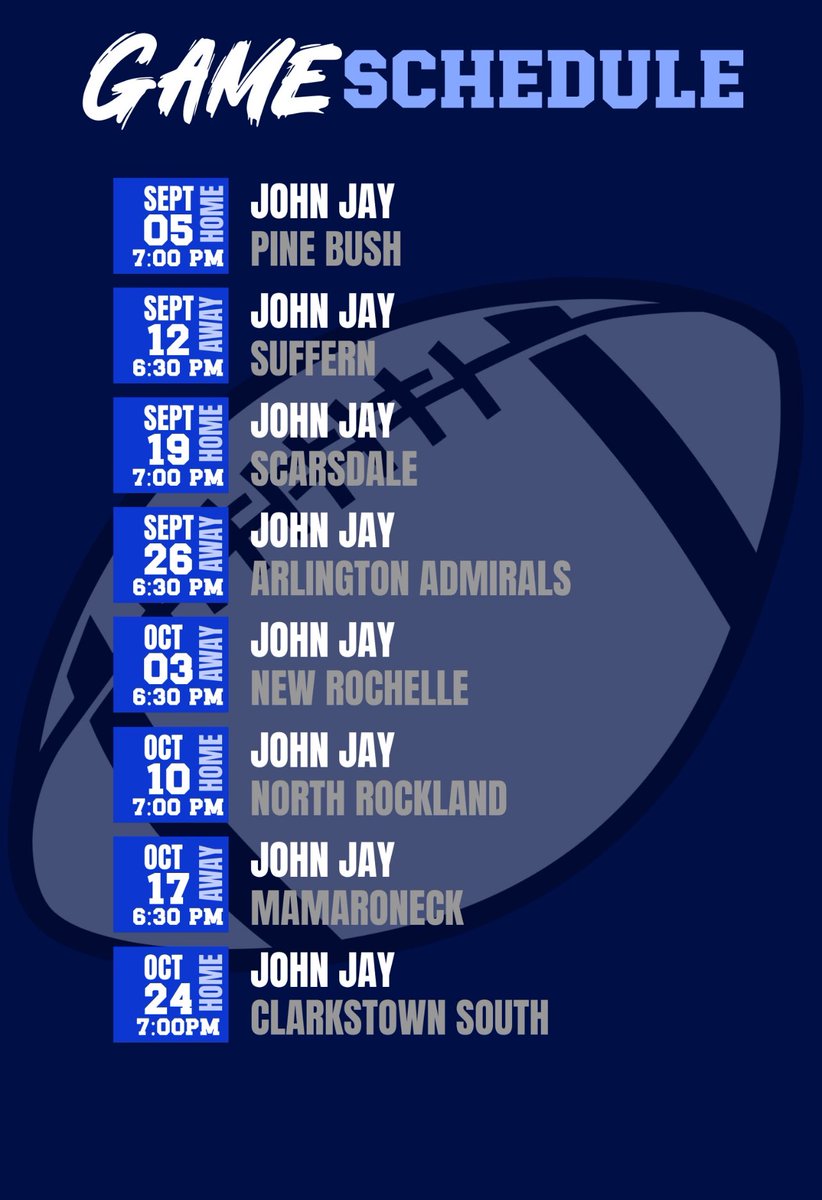 John Jay Football (@johnjayfootball) on Twitter photo 