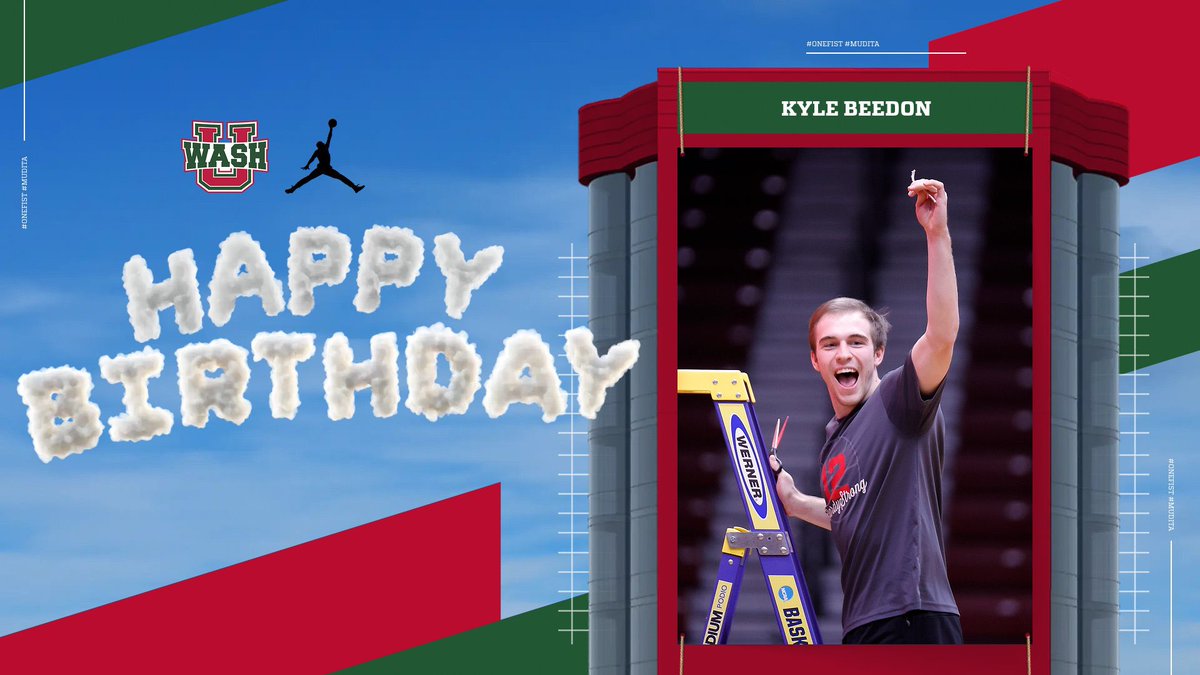 WashUBasketball's tweet image. Happy Birthday, KB! 🎂 Celebrating another year with our #ONEFIST family! #MUDITA