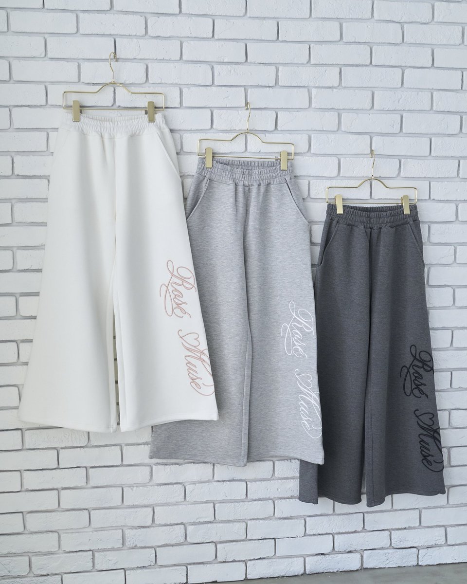 RoseMuse ロゼミュ Lace switching track pants Rosé Muse – BUNNY
