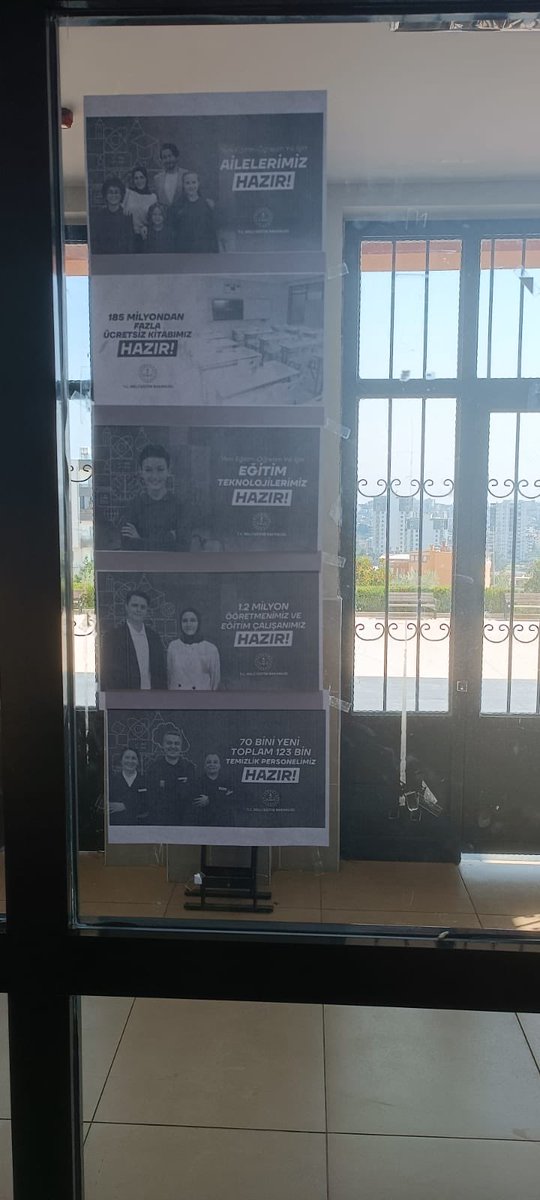 Biz hazırız, öğrencilerimizi bekliyoruz 📚