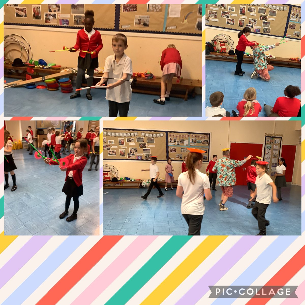 What a great way to start our school year, Year 5 loved our circus skills session with Marty. <a href="/FallaParkSchool/">Falla Park Community Primary School</a>