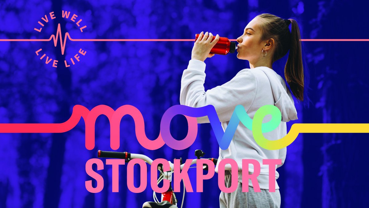 Too many of us face barriers to being active. #MoveStockport is here to show that every move counts, and that even just 30 minutes of movement a day can be life-changing. 

Stockport's moving. Are you in?

Find out more here: bit.ly/3K1Jijl

#everymovecounts