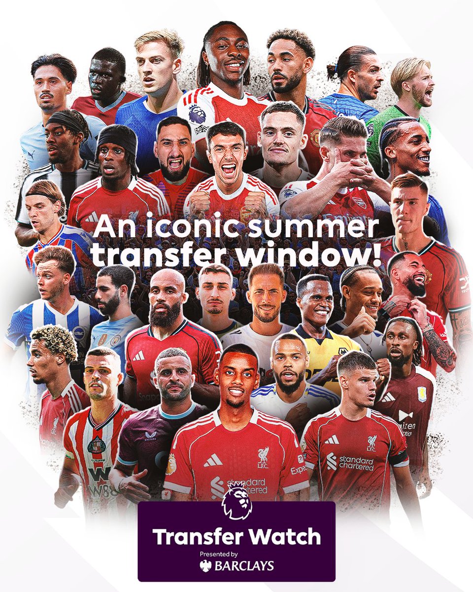 So many superstar signings 🤩

Head to Transfer Watch, presented by <a href="/BarclaysFooty/">Barclays Football</a>, for every move from all 20 clubs 📲 preml.ge/BarclaysTransf…