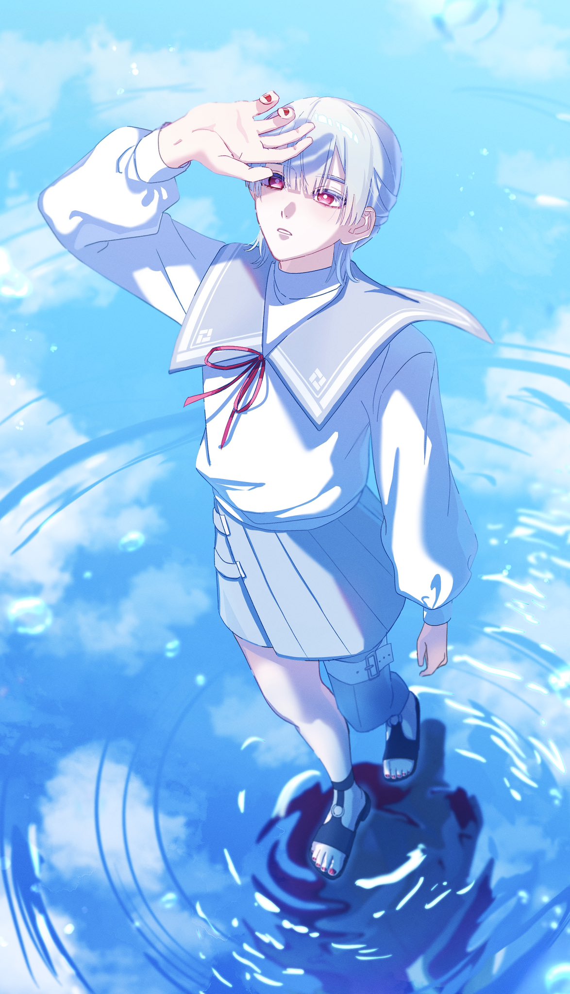 弦月 ポスター 弦月 藤士郎🎻🛵にじさんじ (@1O46V) / X