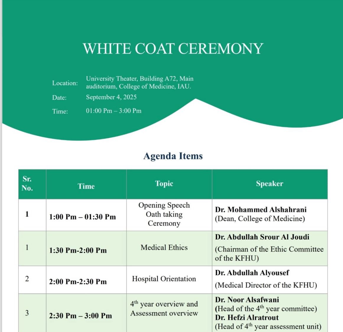College of Medicine tweet media