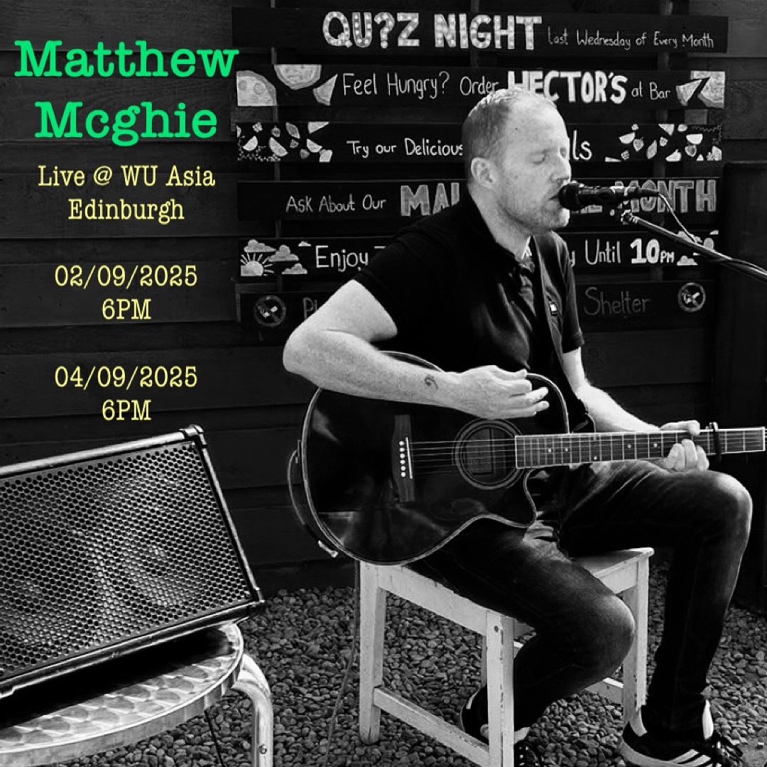 Big thanks to @wilkiesleith for having us along for another cracker of a gig last Saturday.

Excited to be doing a couple of sets back at @wu_asiapacific  this week from 6pm

M M 🎸x 

@beautifulchaosrecords2025 
@kbmpromotions