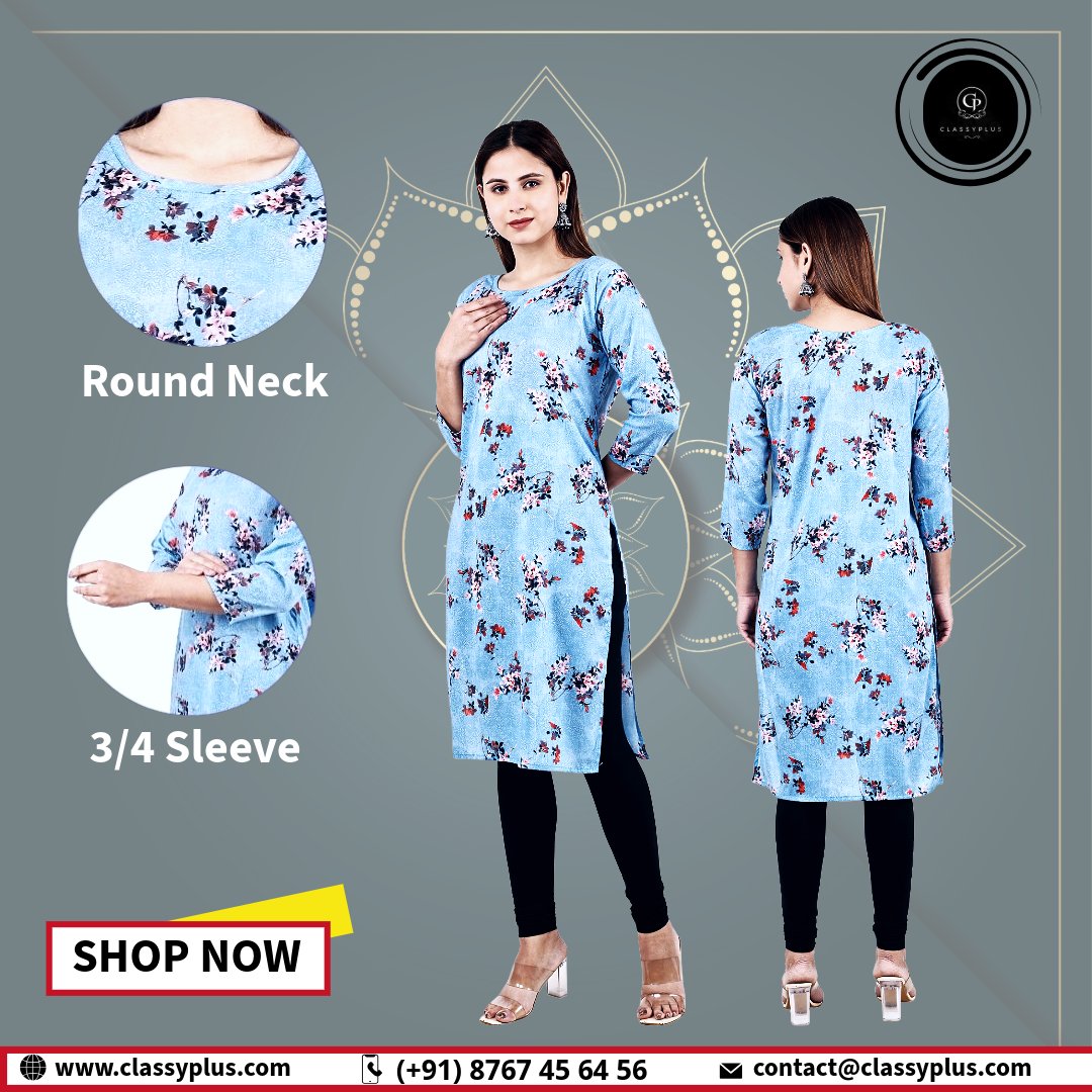 ClassyPlus55276's tweet image. Fresh Styles, Everyday Comfort 🌸
 Trendy Cotton Kurtis – Round Neck • 3/4, Bell &amp;amp; Full Sleeves
Shop Now 👉 classyplus.com

#ClassyPlus #KurtiFashion #CottonKurti #AffordableLuxury #EthnicWear