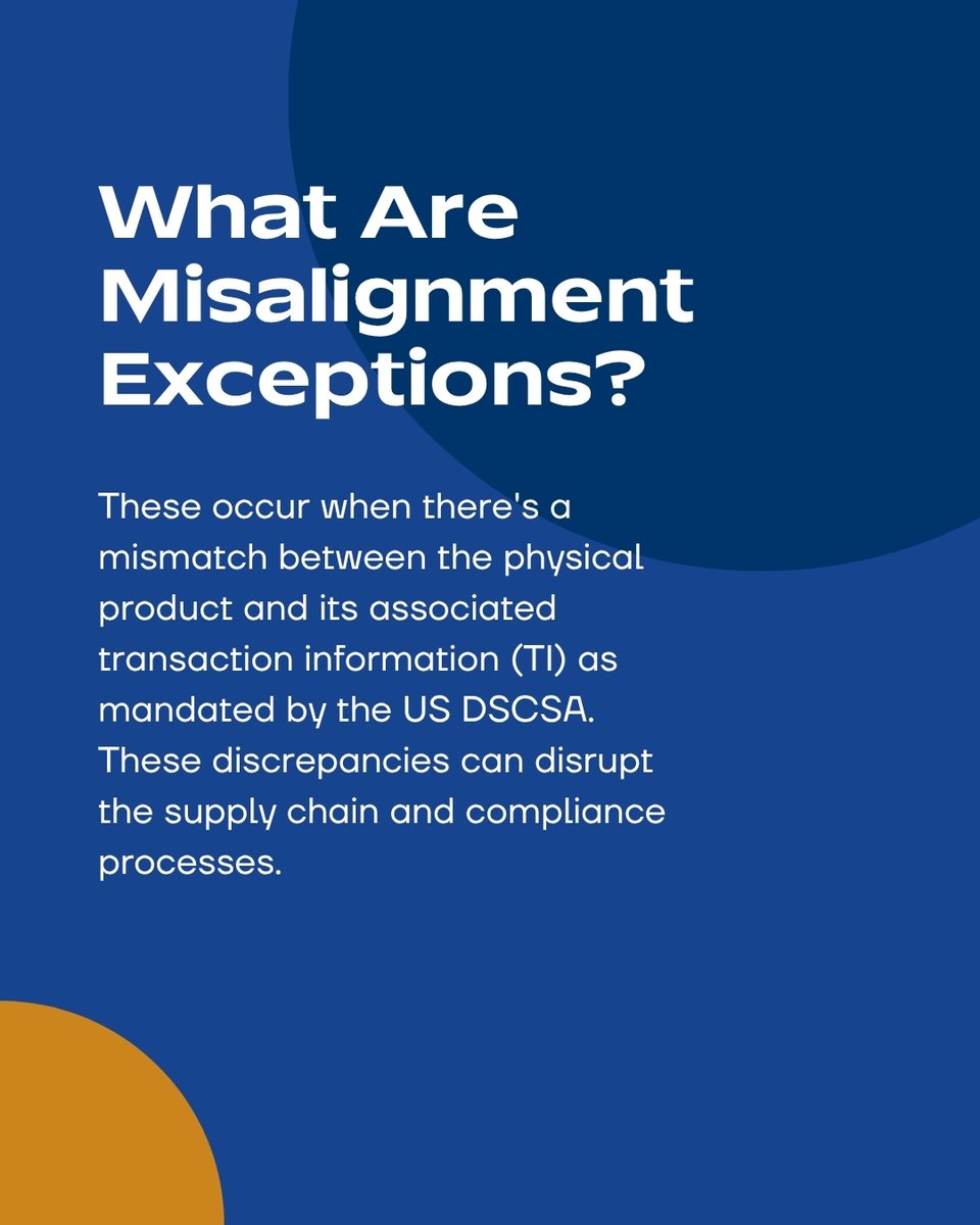 Cosmo_Trace's tweet photo. US DSCSA related Misalignment Exceptions can disrupt your supply chain and compliance efforts. 

📩 For detailed insights, check out the full blog here: https://t.co/9ubFVZvDqt

📩 Contact us for expert solutions!

#PharmaSerialization #DSCSA #CosmoTrace #Serialization https://t.co/bYyduKKmGc