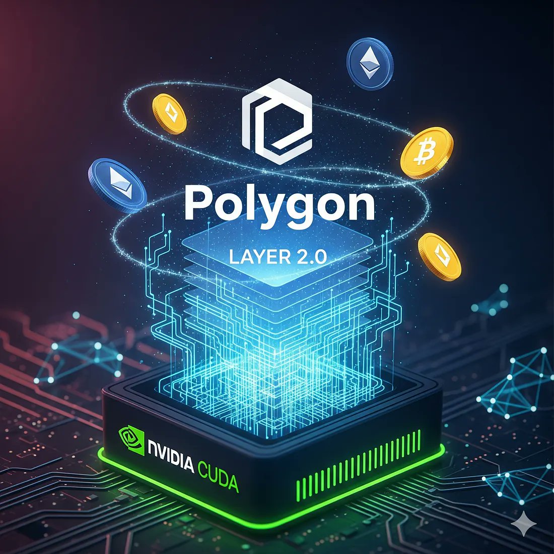 Polygon’s zkEVM + CUDA →
⚡ Blazing-fast proof generation
🔒 Robust cryptographic security
💸 Lower gas fees
🌐 Unlocking Ethereum mass adoption
#Polygon #Layer2 #CUDA #ZK