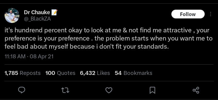 Nobody articulated it better. 🫶