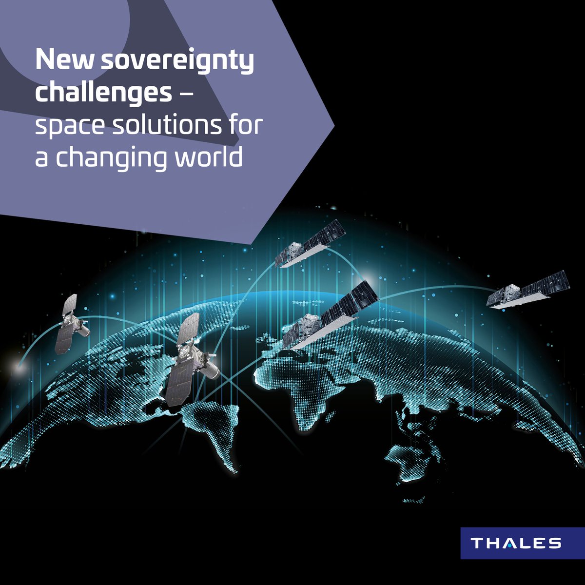 From Earth observation to secure SatComs, resilience in space is no longer optional. 

At #DSEI2025 we’re showing how sovereign space assets protect nations in a contested domain. 
 
thls.co/W6B650WPtr1

#ThalesUK #Sovereignty #Space