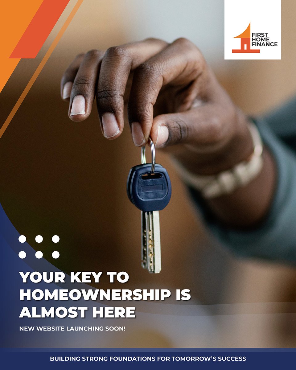 Your key to homeownership is within your reach with the imminent launch of the brand new  First Home Finance website . The website is designed to make your journey easier than ever, from checking your eligibility to applying online, everything you need will be just a click away.