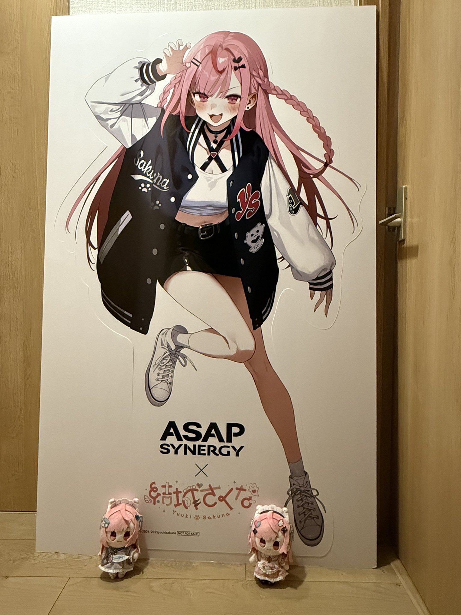 ASAP SYNERGY 結城さくな コラボ等身大パネル