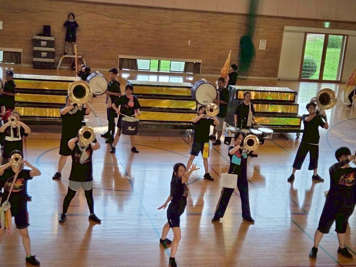 MarchingCourage's tweet image. .今月はマーチング祭り🔥🔥
.
.
.
.
更にパワーアップしたcourageをお見せできるよう頑張ります🥳🌱

 #courage2025 #Marchingbandcourage #Marching #courage  #マーチングバンド #クレージュ #lookatme