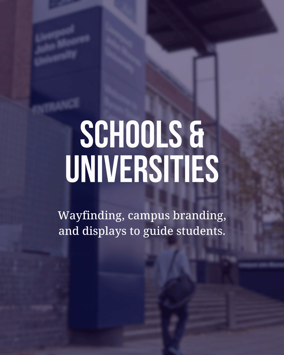 At Benson Signs, we’ve been designing and manufacturing signage for over 55 years.⭐️

We’ve provided high quality signs for clients across retail, hospitality, offices, schools, and more. 

Swipe through to see the different industries we work with. ➡️

#BusinessSigns #Signs