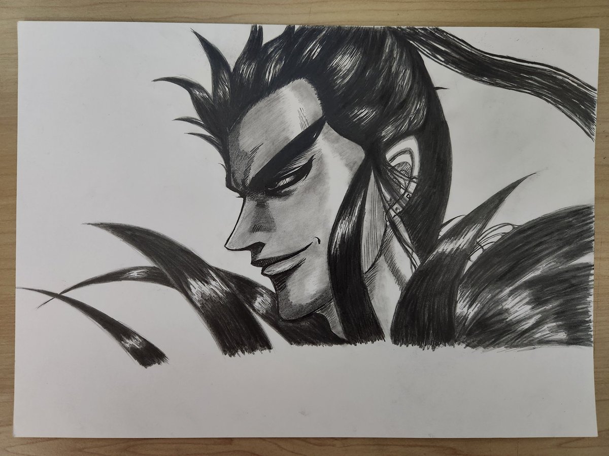 キングダム
桓騎 模写
 #キングダム
 #模写