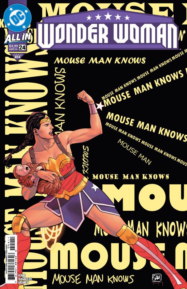 In the 30 years I’ve read @dccomics I think this single handedly takes the prize as the worst issue of Wonder Woman (or any dc comic!) I’ve ever had the displeasure of “reading” what a load of garbage @dccomics <a href="/TomKingTK/">Tom King</a> I really feel for <a href="/Sampere_art/">Daniel Sampere</a> whose art is beautiful…👎🏼