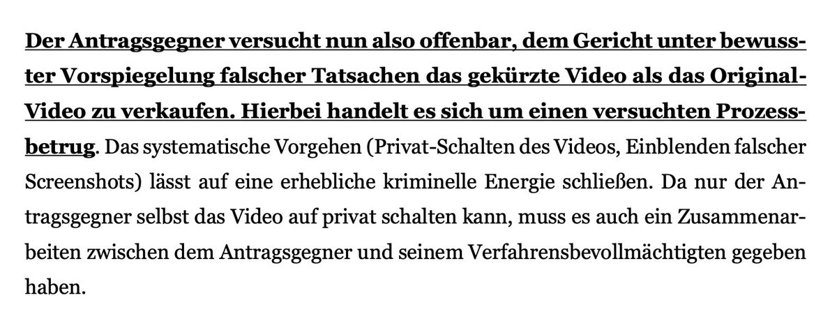 Bitte teilen, was die Kanzlei #SchertzBergmann hier versucht, ist nur noch blanker Wahnsinn.

Am Donnerstag beginnen vor dem #LGFrankfurt die Prozesse u.a. gegen die Streamerinnen des #Hüttenhospital.

Um die Stimmung offenbar weiter eskalieren zu lassen, werfen sie nun mir und
