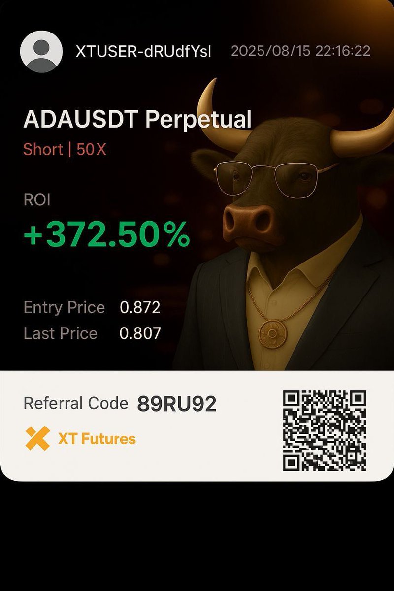 🥇 Gain Access to Premium TA + FA + Crypto Signals!

🔗 Join now: telegram.me/crypto_vulture…

💸 Our results talk louder than words 📈📉

#CryptoTrading #BullRun #Ada